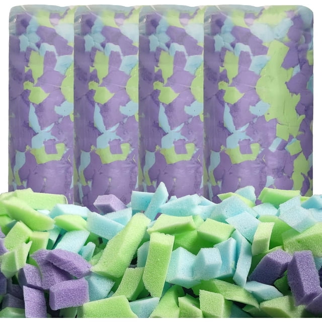 Shredded Memory Foam Filling, Comfortable & Soft Bean Bag Stuffing