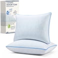 thumbnail image 1 of Shredded Memory Foam Pillow King Size Set of 2, Cooling Bed Pillows for Hot Sleepers, Firm, Supportive and Breathable Bed Pillows for Side Back Stomach Sleepers, 1 of 8