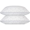 Shredded Memory Foam Pillows, Medium Firm King Size Pillows 2 Pack