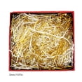 thumbnail image 1 of Shredded Paper Filler Crinkle Cut Paper Grass For Gift Boxes,100g Sparkling Crystal Gold Paper Shreds Raffia Tissue,Easter Baskets,Gift Wrapping & Basket Filling Gold, 1 of 7