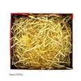 thumbnail image 1 of Shredded Paper Filler Crinkle Cut Paper Grass For Gift Boxes,100g Sparkling Crystal Gold Paper Shreds Raffia Tissue,Easter Baskets,Gift Wrapping & Basket Filling Gold, 1 of 7