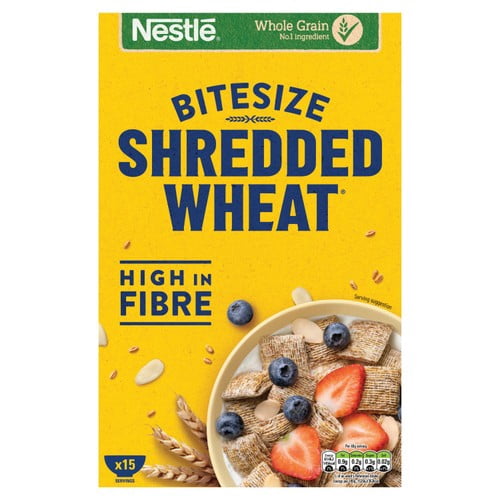 Shredded Wheat Bitesize Breakfast Cereal 625g, British Import (Pack of 3)