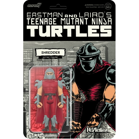 Super7 - Teenage Mutant Ninja Turtles (Eastman and Laird's) - ReAction Figures Wave 11 - Shredder (Comic Color)