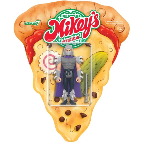 ReAction Mikey's Pizza Shredder Action Figure (Weird Pizza To Go)