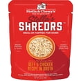 thumbnail image 1 of Shredrs Grass Fed & Cage Free Beef & Chicken Recipe in Broth Wet Dog Food 2.8 oz., Case of 24, 1 of 2