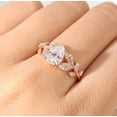 thumbnail image 1 of Shree Diamonds 14K Yellow Gold Plated 2.2Ct Pear Cut Lab-Created Solitaire Women's Engagement Ring, 1 of 2