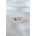 thumbnail image 1 of Shree Diamonds 1Ct Round Cut Lab-Created Diamond Women's Engagement Ring, 14K Yellow Gold Plated, 1 of 2
