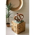 thumbnail image 1 of Shree Ram Art Reclaimed Wood Natural Circles Decor, 1 of 4