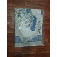 thumbnail image 1 of Shree Textile-25 Hand Block Printed Cotton Rectangular Tablecloth 108x72 Inches, Art Deco, Floral, 1 of 1