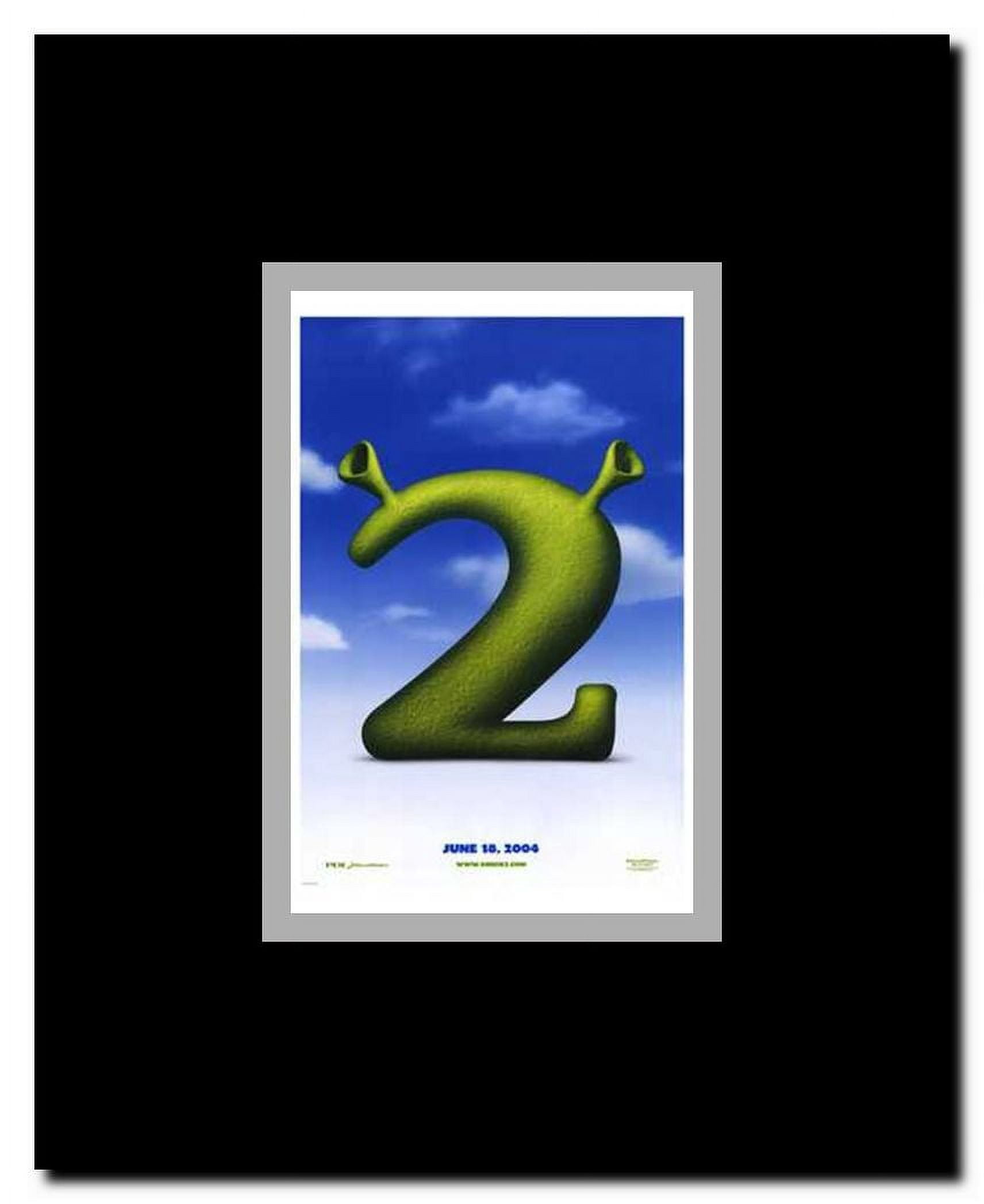 Shrek 2 Framed Movie Poster