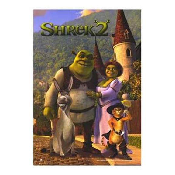Shrek 2 Movie Poster - 11 x 17 in.
