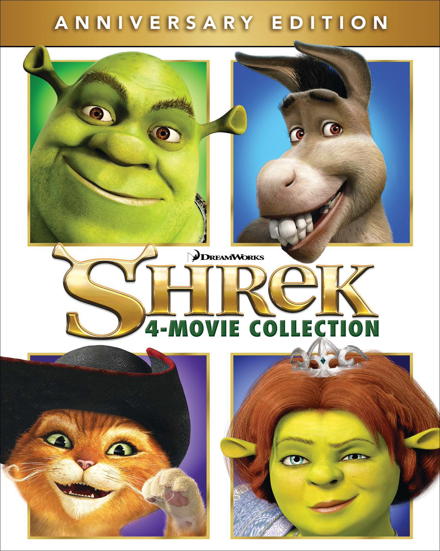 Shrek 4-Movie Collection (Blu-ray) - image 1 of 3