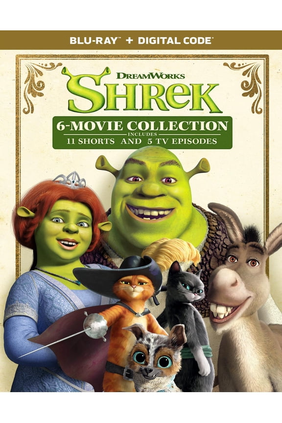 Shrek 6-Movie Collection (Blu-ray + Digital Copy)