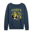 thumbnail image 1 of Shrek - 90s Style Collage - Women's French Terry Long Sleeve Shirt, 1 of 5