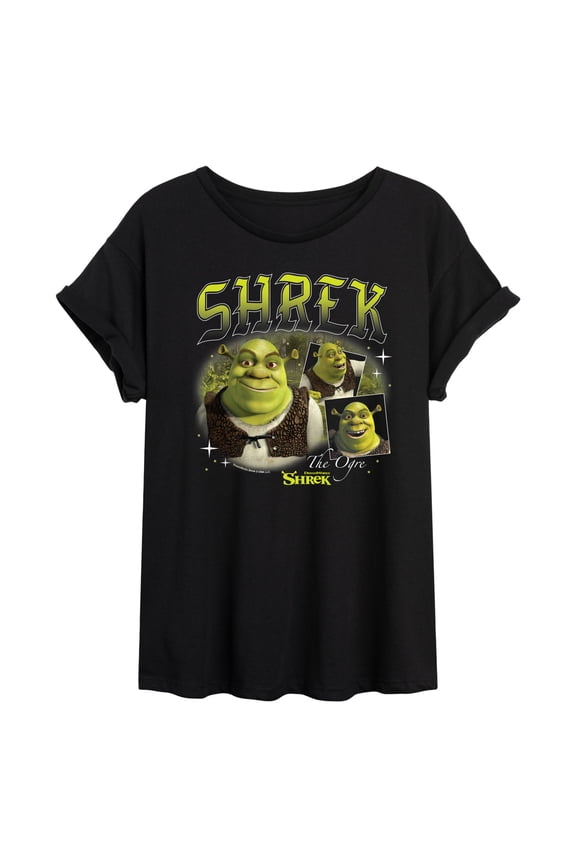 - 90s Style Collage - Women's Oversized Graphic T-Shirt