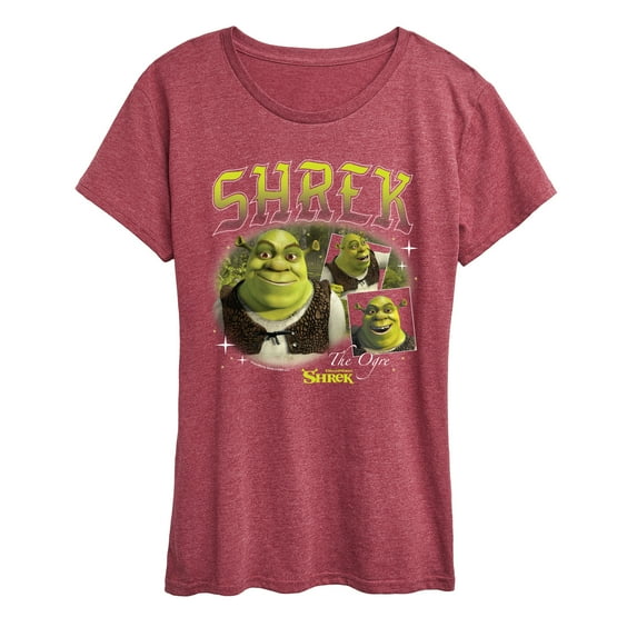 Shrek - 90s Style Collage - Women's Short Sleeve Graphic T-Shirt