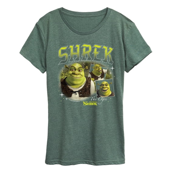 Shrek - 90s Style Collage - Women's Short Sleeve Graphic T-Shirt