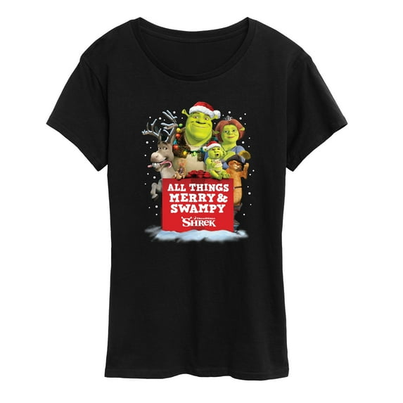 Shrek - All Things Merry And Swampy - Women's Short Sleeve Graphic T-Shirt