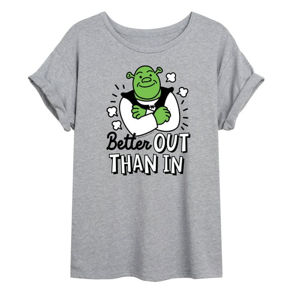 Shrek - Better Out Than In - Juniors Ideal Flowy Muscle T-Shirt