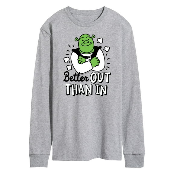 Shrek - Better Out Than In - Men's Long Sleeve T-Shirt