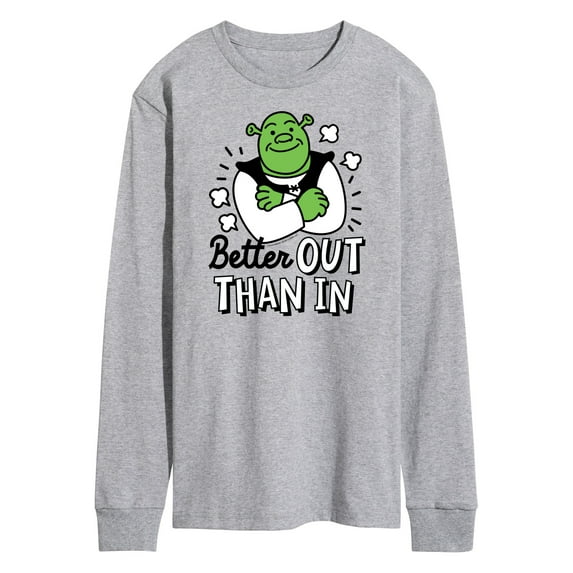 Shrek - Better Out Than In - Men's Long Sleeve T-Shirt