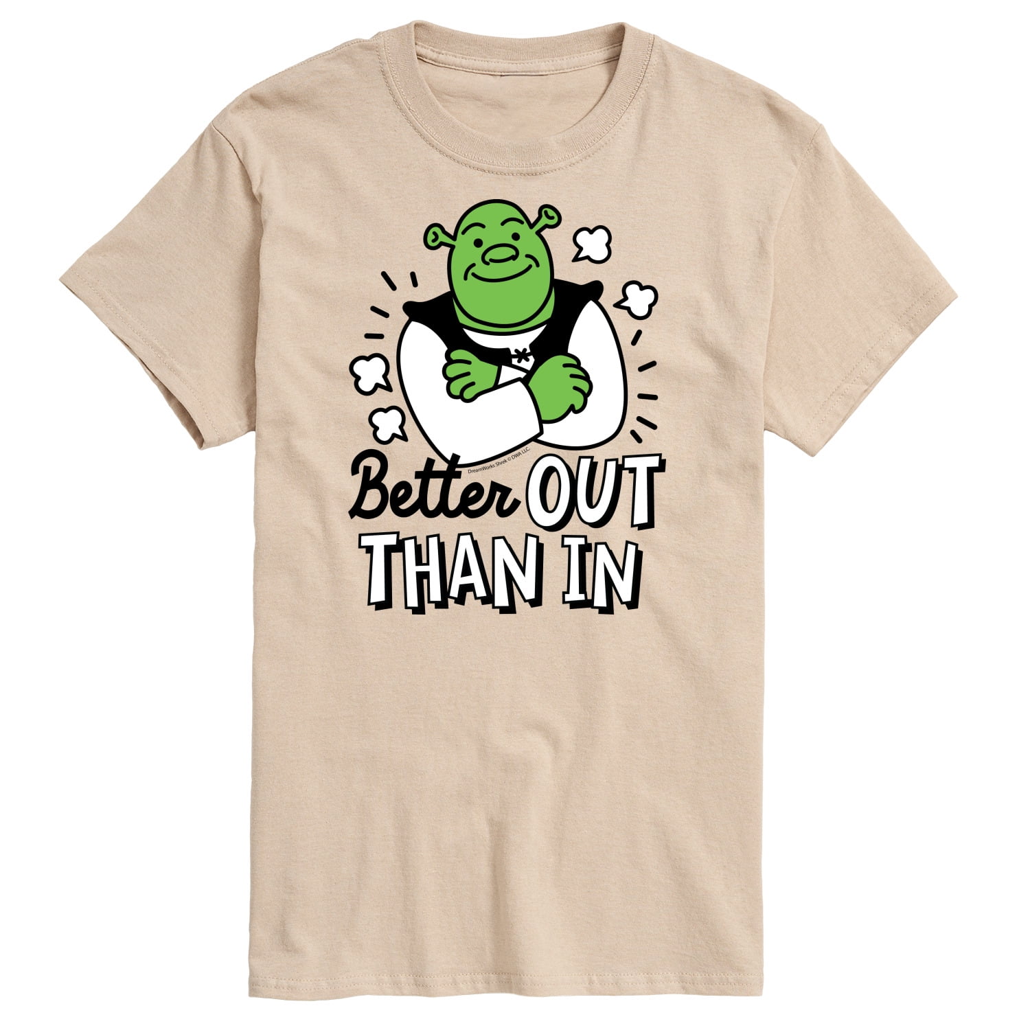 Shrek Better Out Than In Men