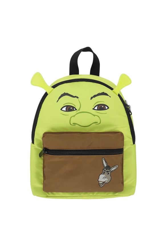 Shrek Big Face With 3D Ears Women's Mini Backpack