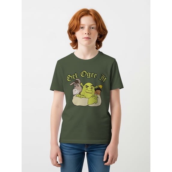 Shrek, Boys' & Big Boys' Graphic Short-Sleeve T-Shirt, Sizes 4-18