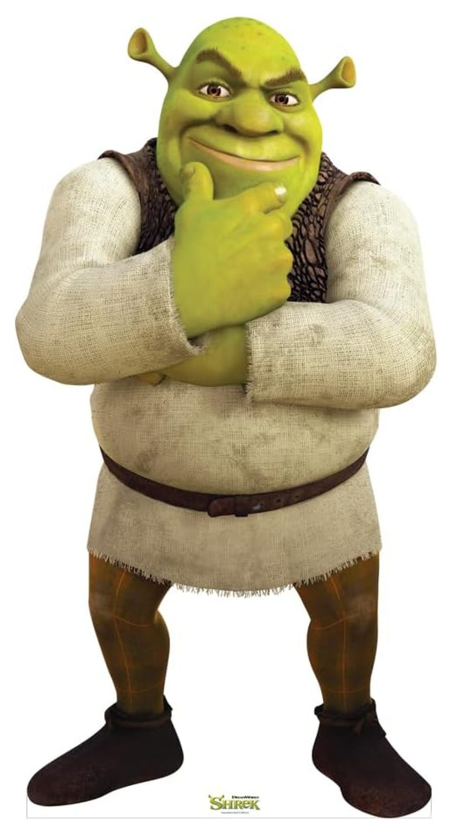 Shrek Cardboard Cutout Standee 71 in x 37 in