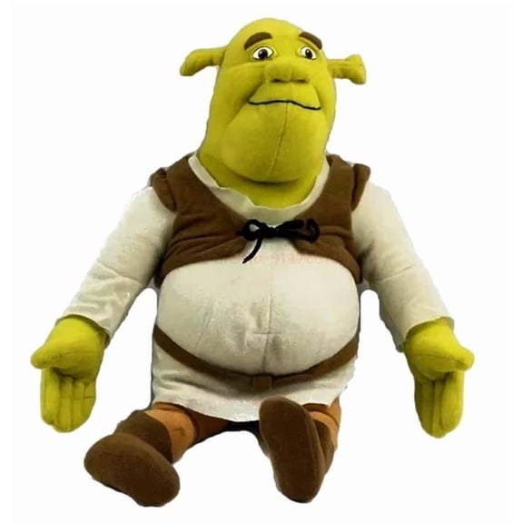 Shrek Cartoon Character Adorable 11 Inches Tall Plushie