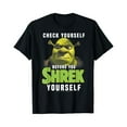 thumbnail image 1 of Shrek Check Yourself Before You Shrek Yourself T-Shirt, 1 of 5