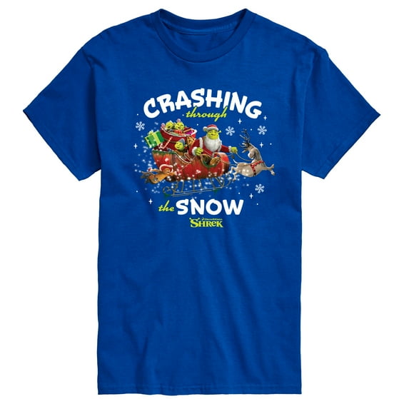 Shrek - Crashing Through The Snow - Men's Short Sleeve Graphic T-Shirt