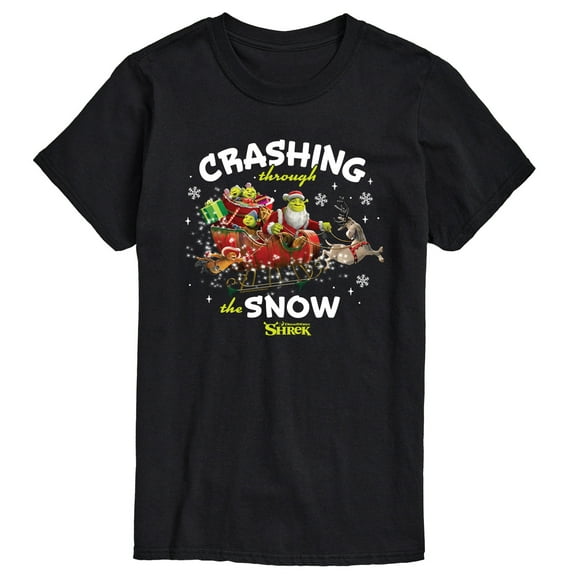 Shrek - Crashing Through The Snow - Men's Short Sleeve Graphic T-Shirt