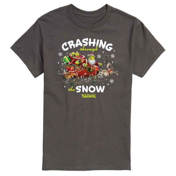 Shrek - Crashing Through The Snow - Men's Short Sleeve Graphic T-Shirt