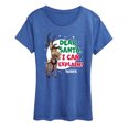 thumbnail image 1 of Shrek - Dear Santa I Can Explain - Women's Short Sleeve Graphic T-Shirt, 1 of 4