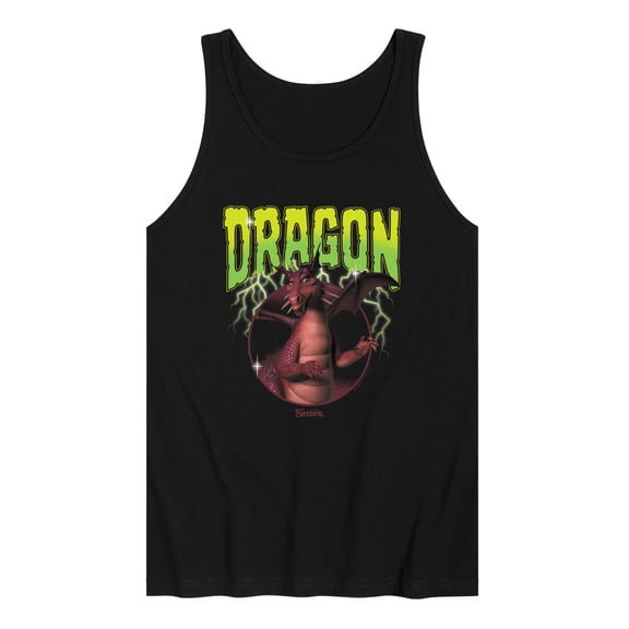 Shrek - Dragon - Men's Sleeveless Graphic Tank