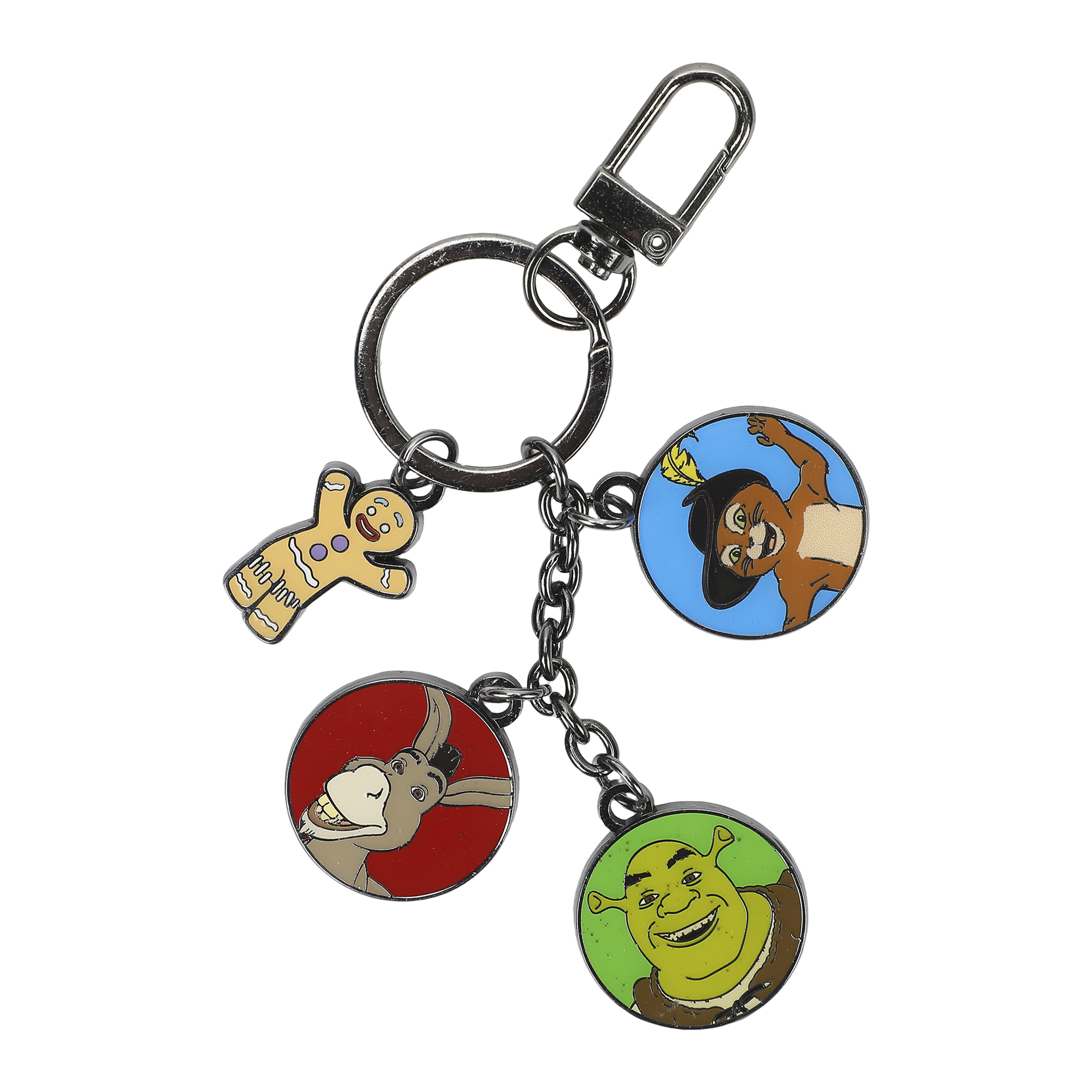 Shrek Favorite Characters Multi Charm Keychain - Walmart.com