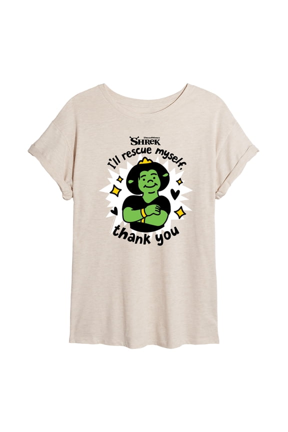 - Fiona Rescue Myself - Juniors Ideal Flowy Muscle T-Shirt