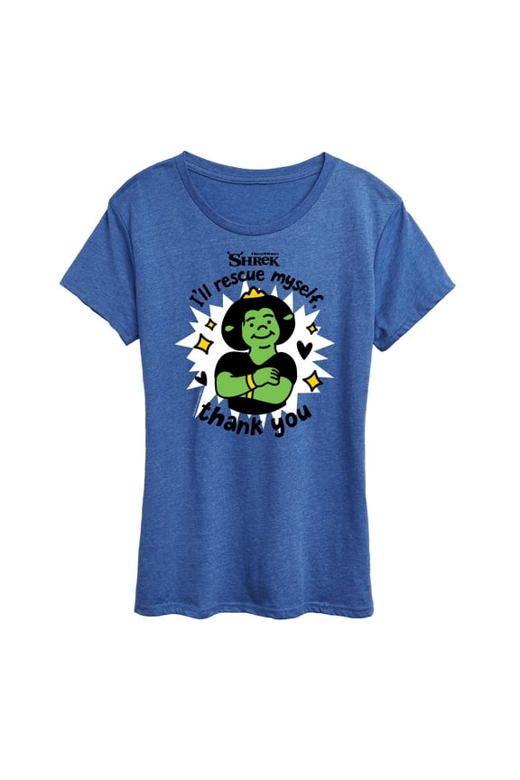 - Fiona Rescue Myself - Women's Short Sleeve Graphic T-Shirt