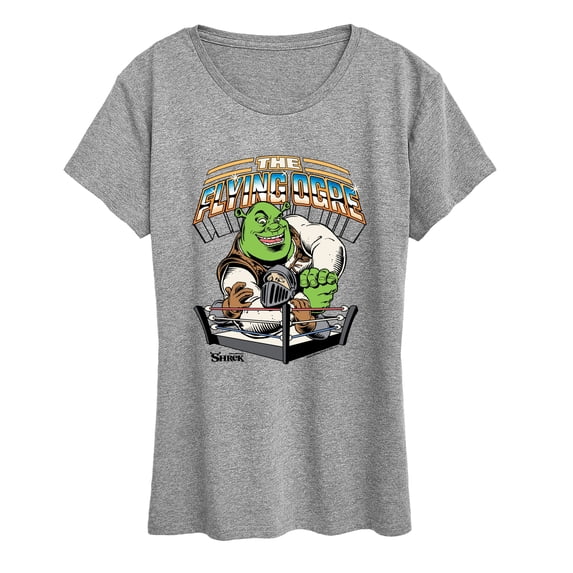 Shrek - Flying Ogre Women's Short Sleeve Graphic T-Shirt