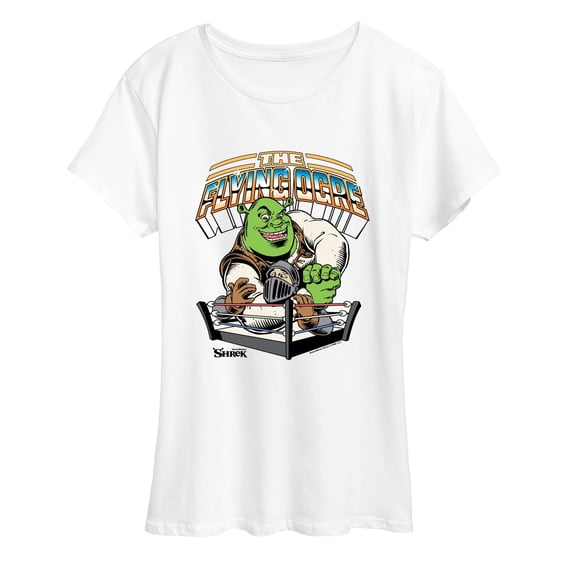 Shrek - Flying Ogre Women's Short Sleeve Graphic T-Shirt