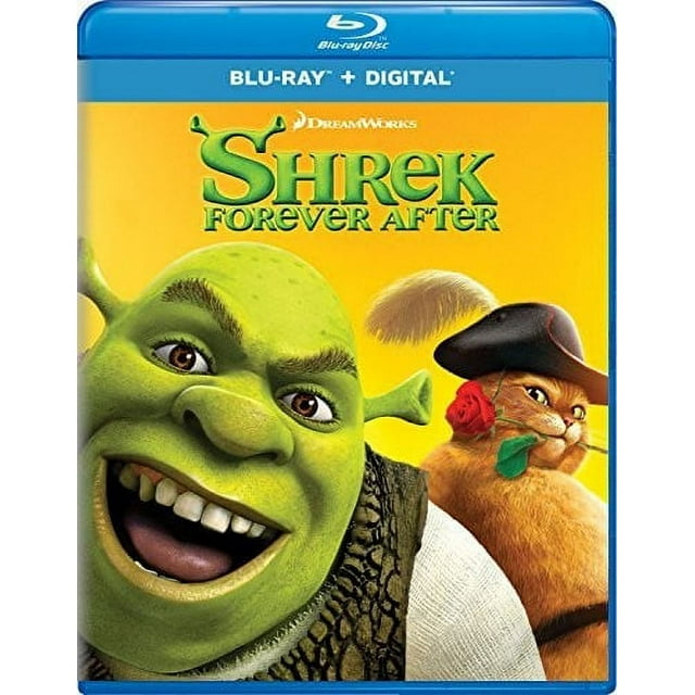 Shrek Forever After (Blu-ray + Digital Copy), Dreamworks Animated, Kids ...