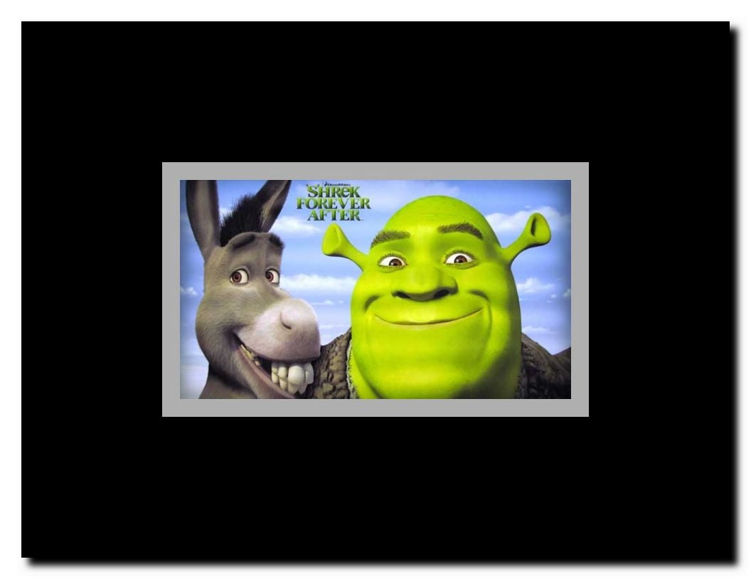Shrek Forever After Framed Movie Poster