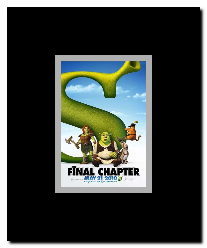 Shrek Forever After - style C Framed Movie Poster
