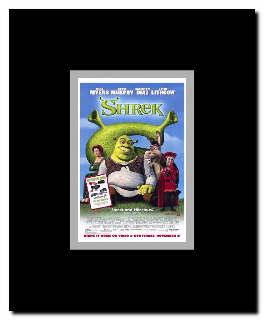 Shrek Framed Movie Poster