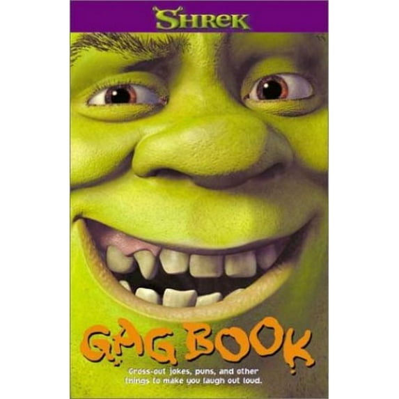 Pre-Owned Shrek Gag Book Paperback Dr. R.E. Volting, Peter Lerangis