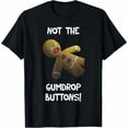 thumbnail image 1 of Shrek Gingerbread Man Not The Gumdrop Buttons T-Shirt, 1 of 4