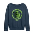 thumbnail image 1 of Shrek - Green Dude Attitude - Women's Lightweight French Terry Long Sleeve Shirt, 1 of 5