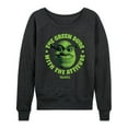 thumbnail image 1 of Shrek - Green Dude Attitude - Women's Lightweight French Terry Long Sleeve Shirt, 1 of 5