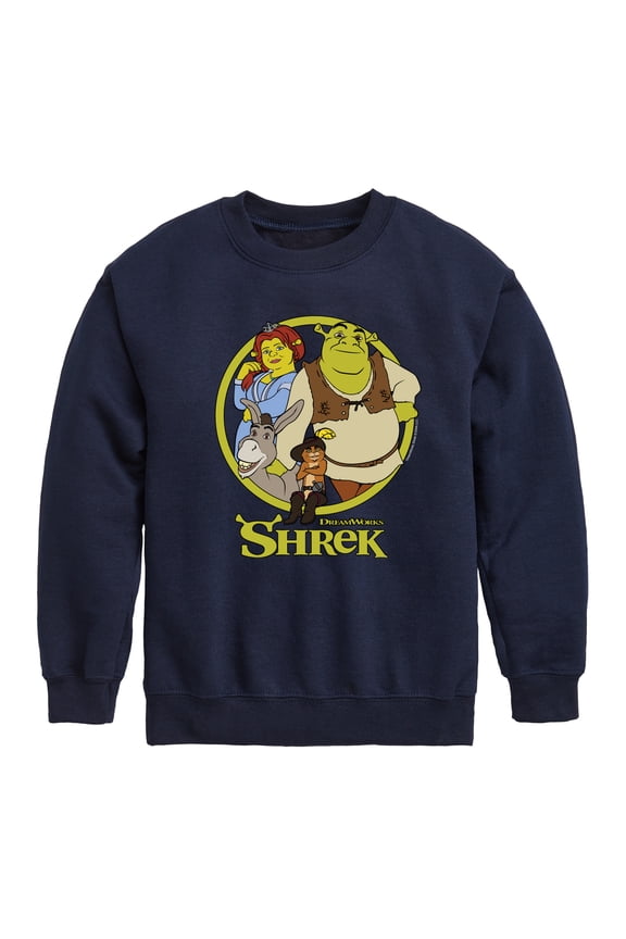 - Shrek Group - Toddler & Youth Crewneck Fleece Sweatshirt